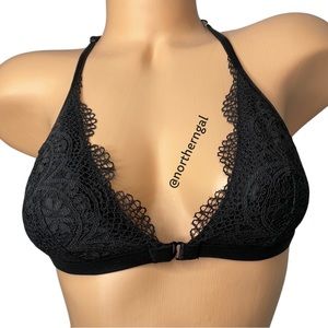 Victoria’s Secret Front Close Bralette Black